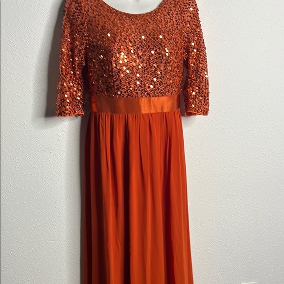Ever Pretty Orange Cocktail Dress for Weddings - Picture 1 of 5
